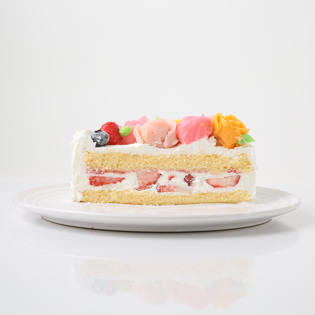 あんフラワーショートケーキ 4号 12cm イルピーノ Cake Jp