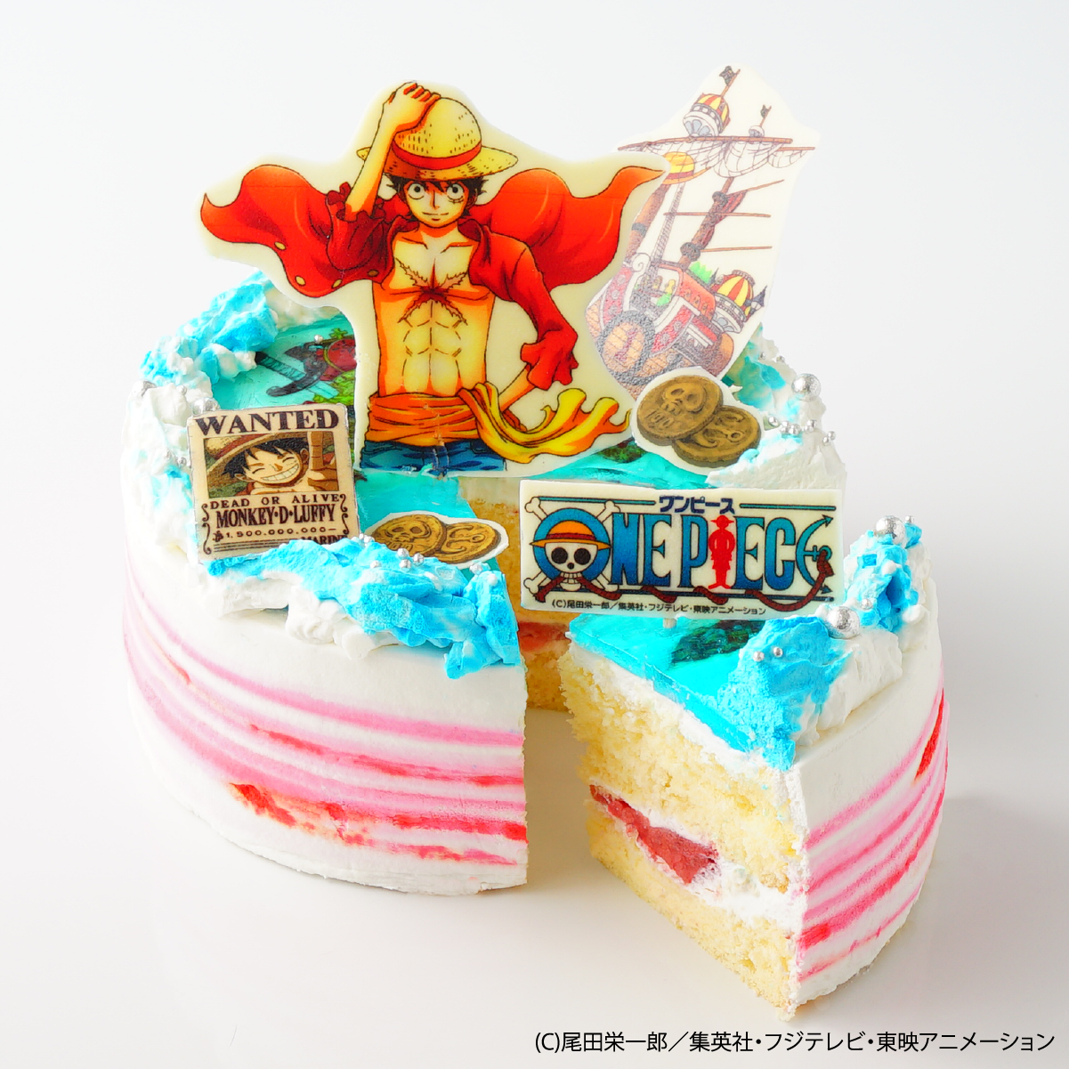 『ワンピース』ルフィ オリジナルケーキ 4