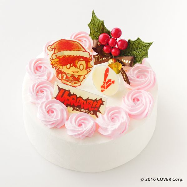 「ホロスタクリスマス2022」 緋崎ガンマ クリスマスケーキ(4号)