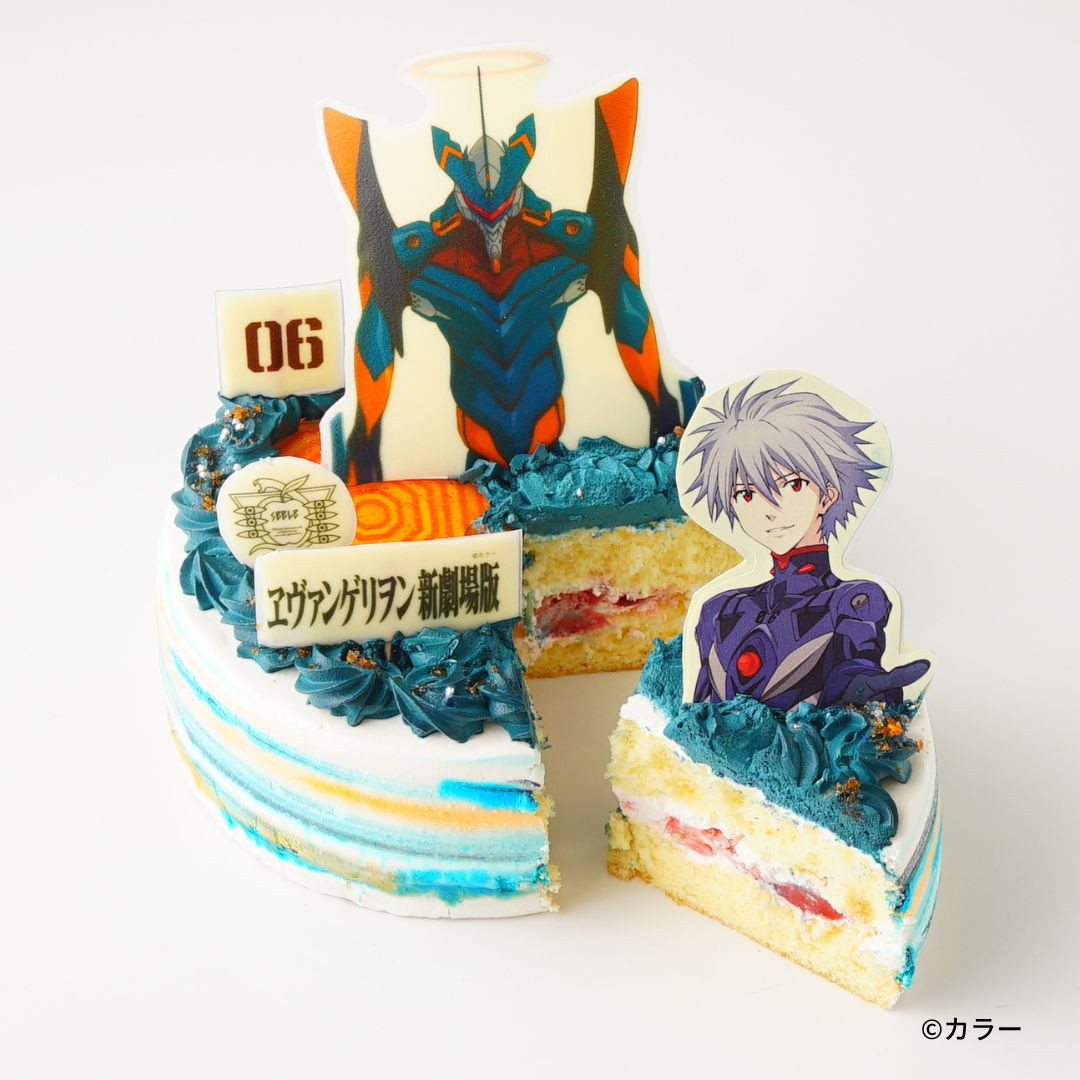 「エヴァンゲリオン」　渚カヲル　オリジナルケーキ 3