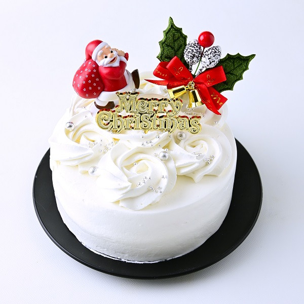 シンプルショートクリスマスケーキ 4号 クリスマス2023