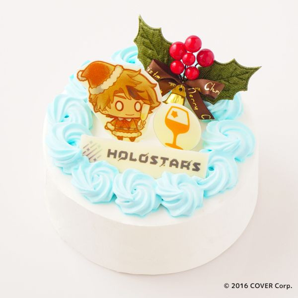 「ホロスタクリスマス2022」夕刻ロベル クリスマスケーキ (4号)