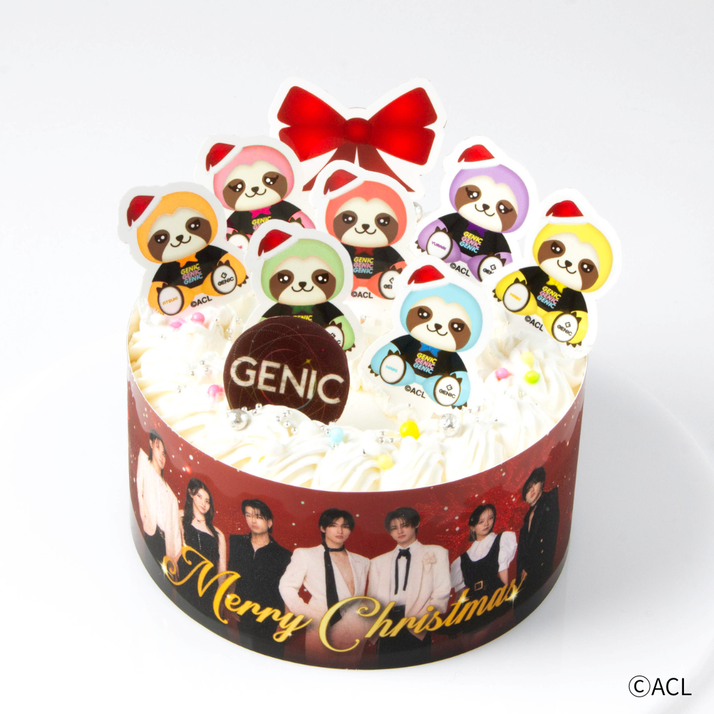 「GENIC」クリスマスケーキ(ショートケーキ)