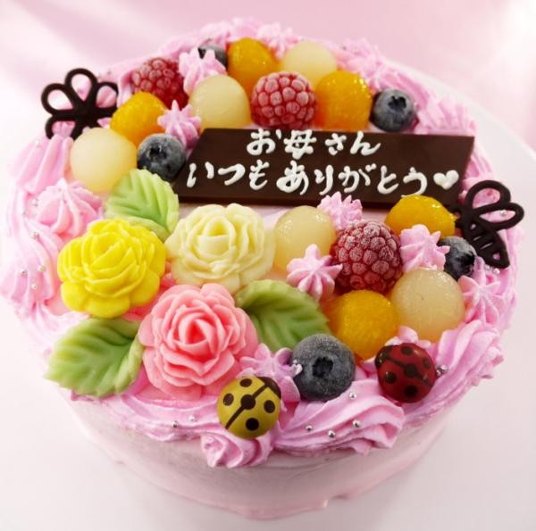 お花畑のケーキ 5号 15cm  