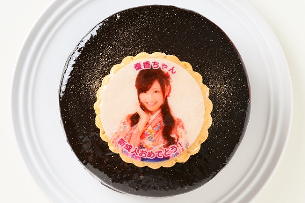 写真ケーキ ザッハトルテ 4号 12cm sachertorte-4-p（CAKE EXPRESS