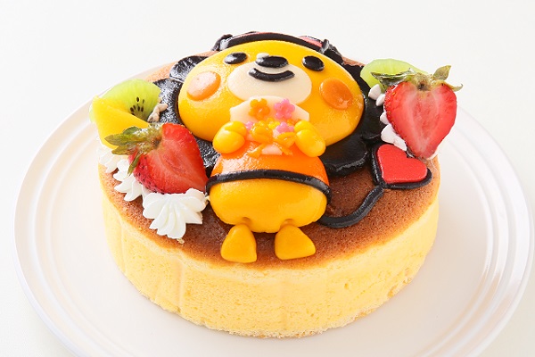 土台あり 立体キャラクターケーキ スフレチーズケーキ 5号 15cm お菓子のグランパ Cake Jp
