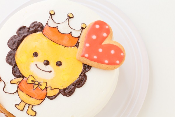 アイシングクッキーのイラストデコレーションケーキ 7号 21cm アトリエ７０５ Cake Jp