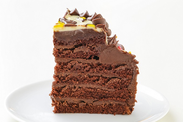 イラストデコレーションケーキ チョコ生クリーム 6号 18cm プチベリー Cake Jp