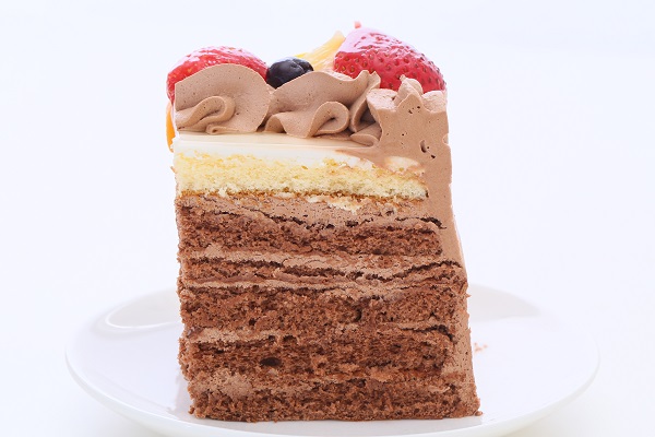 写真ケーキ チョコクリーム 特大 37cm×57cm 4