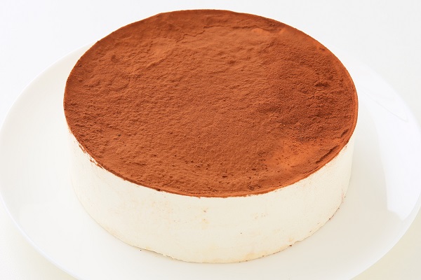 グルテンフリー対応 卵・乳製品・小麦粉不使用 米粉ティラミス ホールケーキ 5号 15cm 3