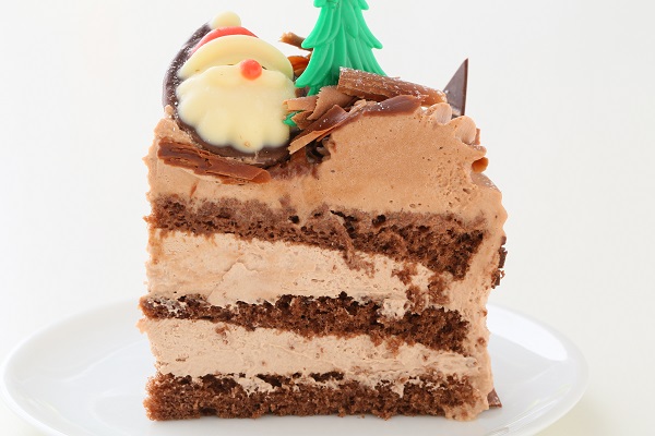 クリスマスケーキ2022 クリスマス チョコ生クリームデコレーションケーキ 7号 21cm（コクシネル） | Cake.jp