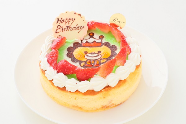 キャラクター2体まで キャラクターチーズケーキ 5号 15cm Reve Cake Jp