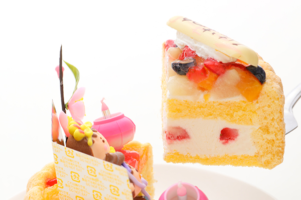 ファーストバースデーケーキ ホイップヨーグルトクリーム 5号 15cm（菓子工房オカダ） | Cake.jp