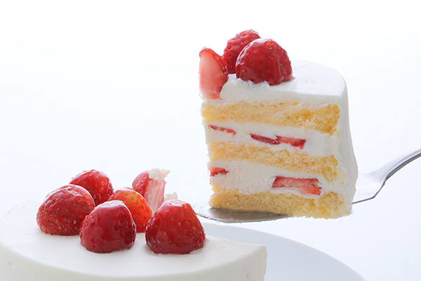 イラストプレート付き ショートケーキ 4号 12cm D Style Tokyo Cake Jp