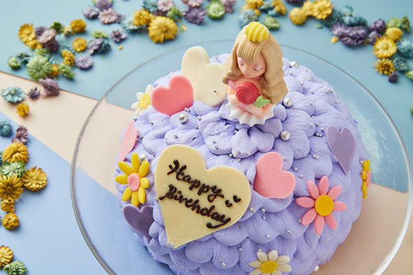 プリンセスドール パープル 5号 15cm Le Lis Cake Jp プリンセスドール パープル 5号 15cm Le Lis Cake Jp