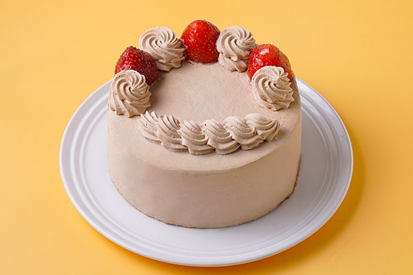 生チョコ苺ショート アイシングデコレーション 4号 12cm 数量限定 クリスマスケーキ22 完売の際はご了承ください The Nicole Cake Jp