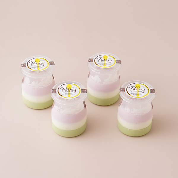 かわいい 3色プリン パティスリー カフェ ピエール Cake Jp