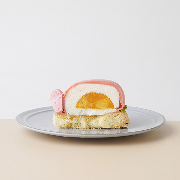 【SALON BAKE ＆ TEA】ハート型のムースケーキ「クール ド フルール」 5