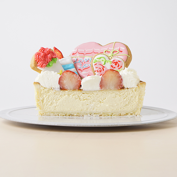 濃厚ベイクドチーズケーキ あなただけの選べるアイシングクッキーケーキ 5号 選んで楽しい アイシングデコ当日配送商品始まりました ギフトに最適 The Nicole Cake Jp