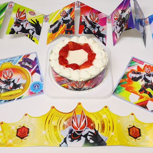 生デコレーションケーキ　仮面ライダーリバイス　5号　15cm