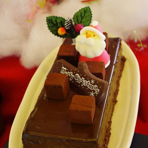 【クリスマスケーキ2021】Xmas大人の生チョコケーキ