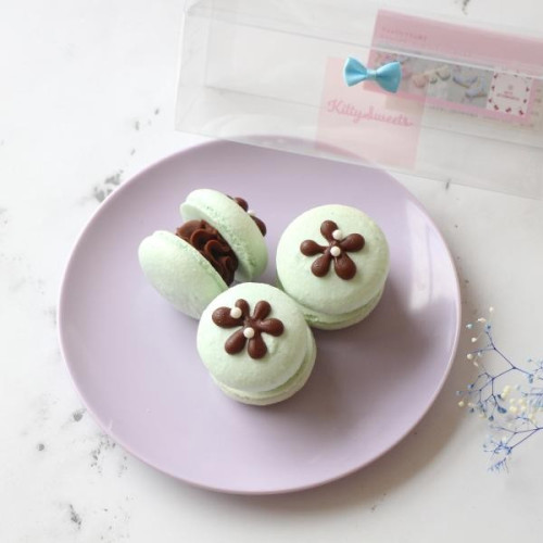 chocolate mint マカロン3個入 / チョコミント　（トゥンカロン）