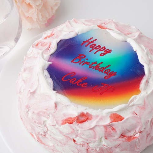 カラーが選べる センイルケーキ5号メッセージプレート【センイルケーキ】