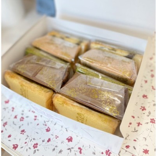 【Deco Sweets】グルテンフリー米粉シフォンケーキの詰合せ　10個セット