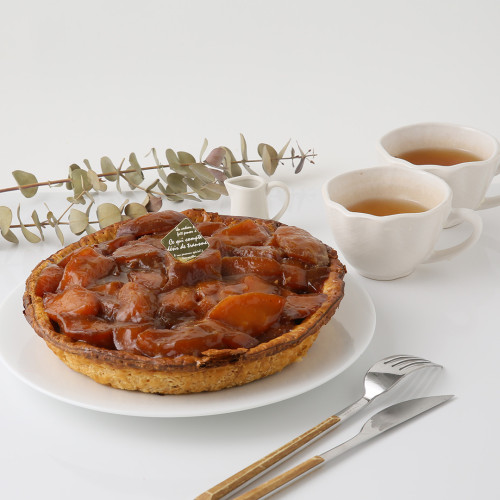 【札幌アップルパイ専門店】りんごたっぷり贅沢タルト・タタン　7号サイズ