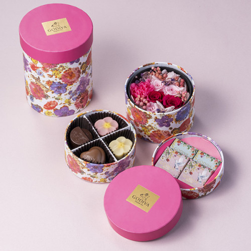 【GODIVA】花咲く春 チョコレート＆フラワーセット