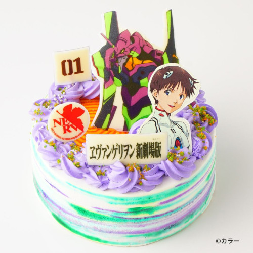 「エヴァンゲリオン」　碇シンジ　オリジナルケーキ