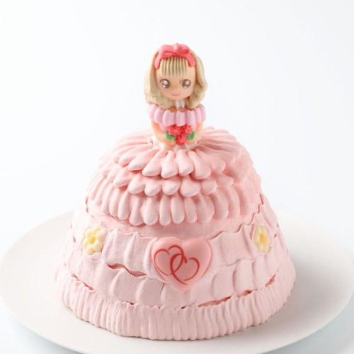 立体ケーキお姫様ケーキ（プリンセスケーキ）　5号　15cm