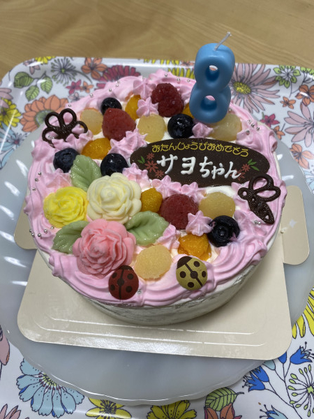 お花畑のケーキ　5号　15cmの口コミ・評判の投稿画像
