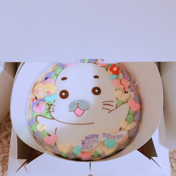 かわいいゴマちゃんケーキ 口コミ 評判 Cake Jp