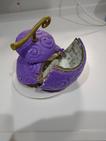 『ワンピース』ゴムゴムの実ケーキの口コミ・評判の投稿画像