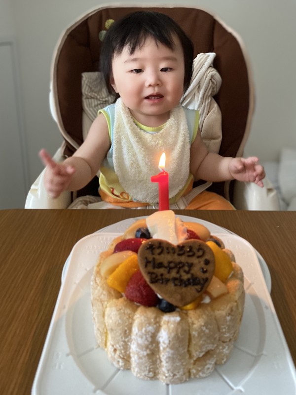 乳幼児も大人も食べれる ナンバーシャルロット 豆乳クリーム 4号 12cm フランス菓子マシェリ Cake Jp