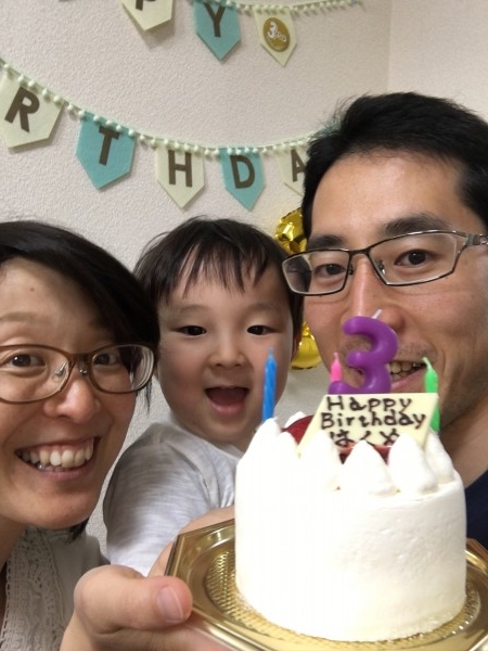 息子の３歳誕生日ケーキとして初 口コミ 評判 Cake Jp