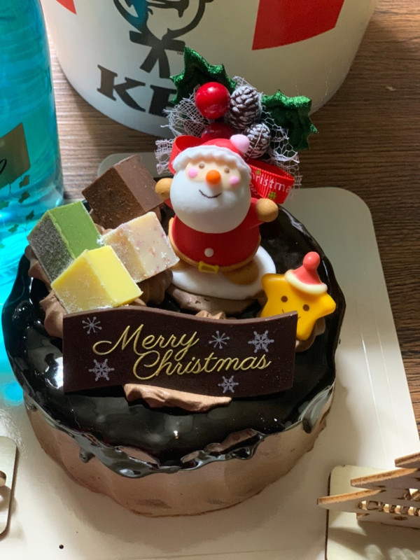 4号Xmasドリップチョコケーキ クリスマス2022の口コミ・評判の投稿画像