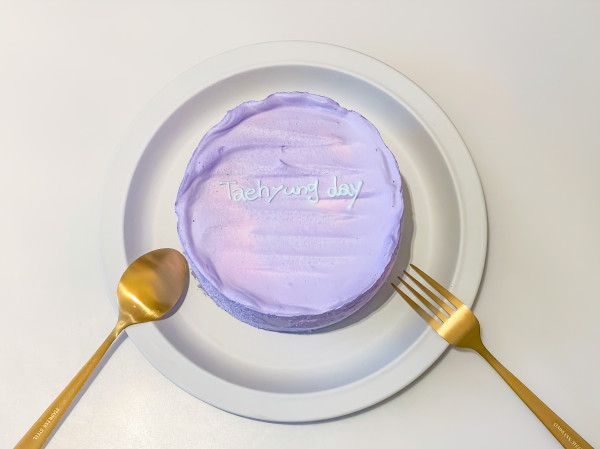 韓国ケーキ　4号　丸のメッセージケーキ　12cm センイルケーキの口コミ・評判の投稿画像