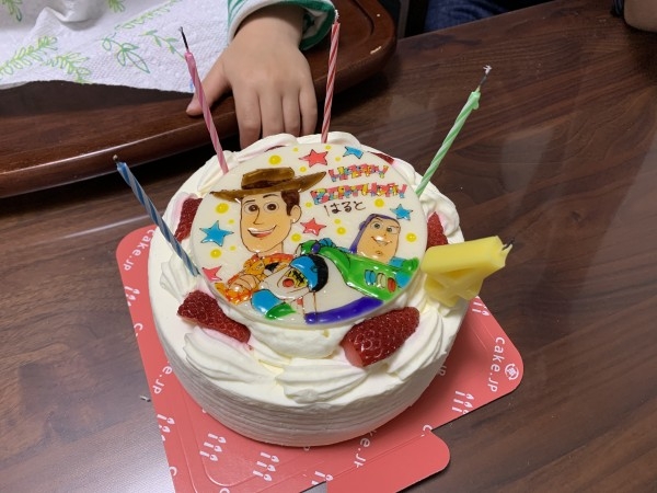 4歳の誕生日ケーキは ウッディ 口コミ 評判 Cake Jp