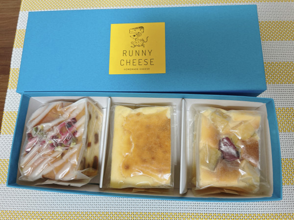 【新商品】チーズケーキ3種アソートの口コミ・評判の投稿画像
